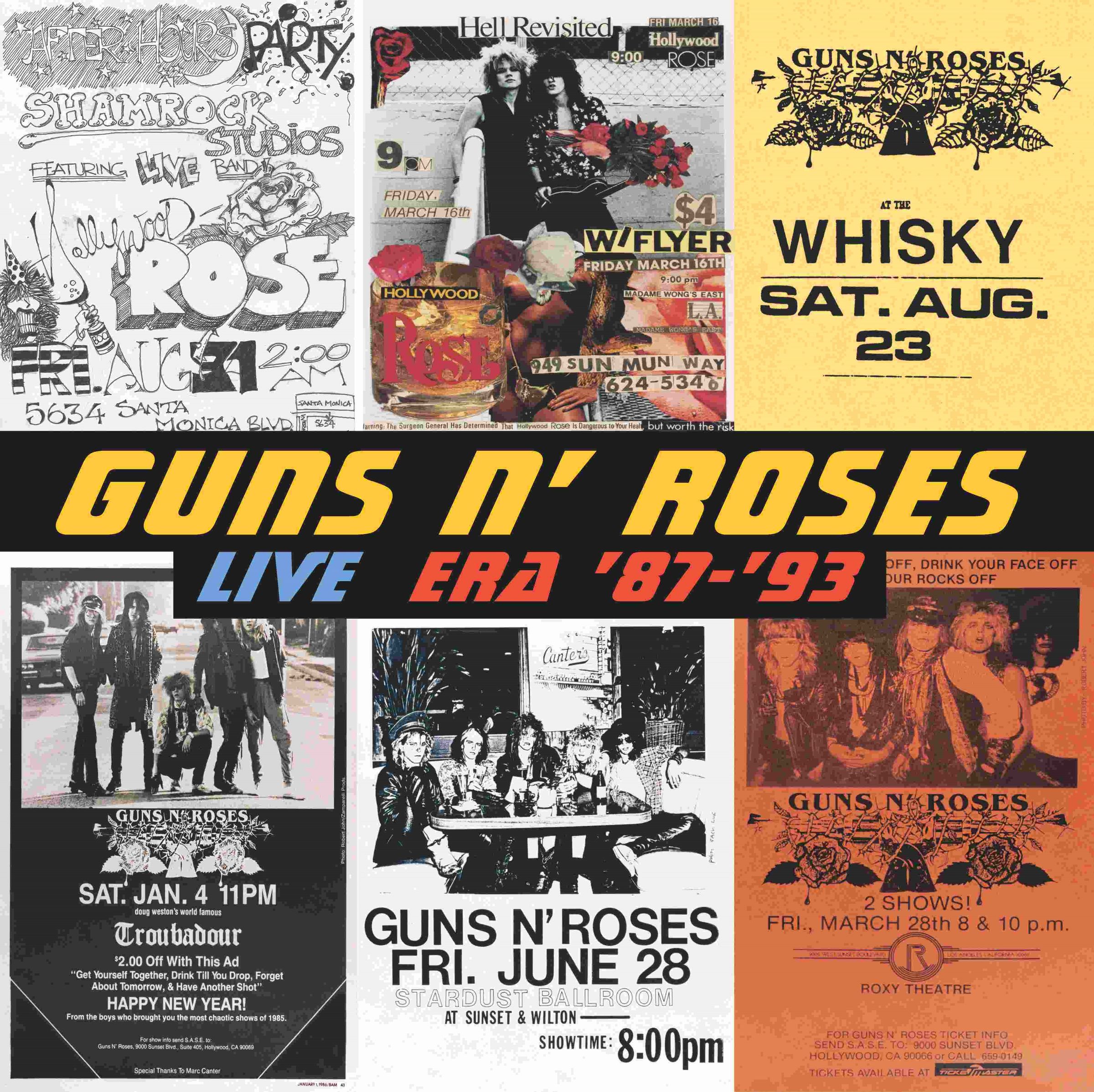 Guns n’ Roses – Live Era ’87–’93 (Remastered): Vinyl-Kult mit Stadion-Biss